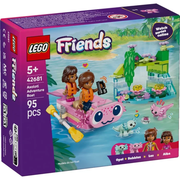 LEGO FRIENDS BARCA AXOLOTL PENTRU AVENTURI 42681 - imagine 10