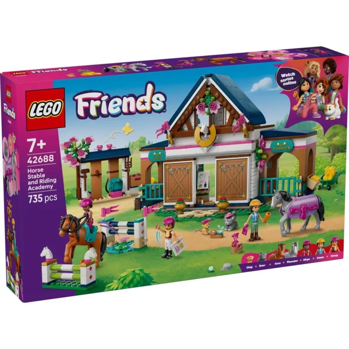 LEGO FRIENDS GRAJD DE CAI SI ACADEMIE DE ECHITATIE 42688 - imagine 10