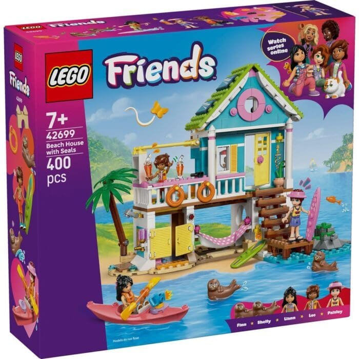 LEGO FRIENDS CASA PE PLAJA CU FOCI 42699 - imagine 2