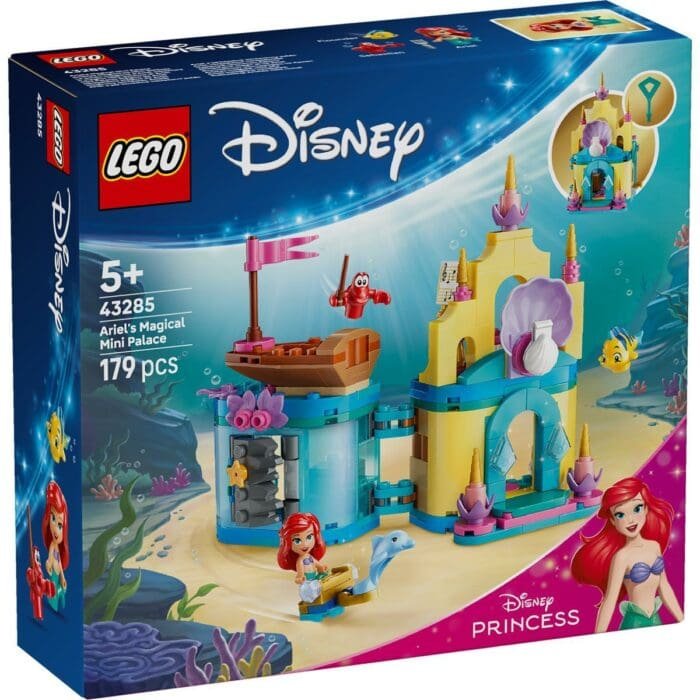 LEGO DISNEY PRINCESS MINIPALATUL MAGIC AL LUI ARIEL 43285 - imagine 2