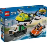 LEGO CITY AVION AUTOSPECIALA DE SERVICE SI AEROGLISOR IN VERSIUNI ADAPTATE 60505 - imagine 10