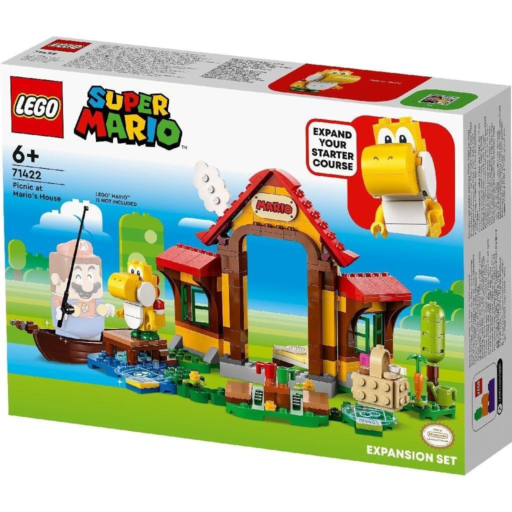 1_LEGO71422 LEGO SUPER MARIO SET DE EXTINDERE PICNIC LA CASA LUI MARIO 71422 - imagine 1
