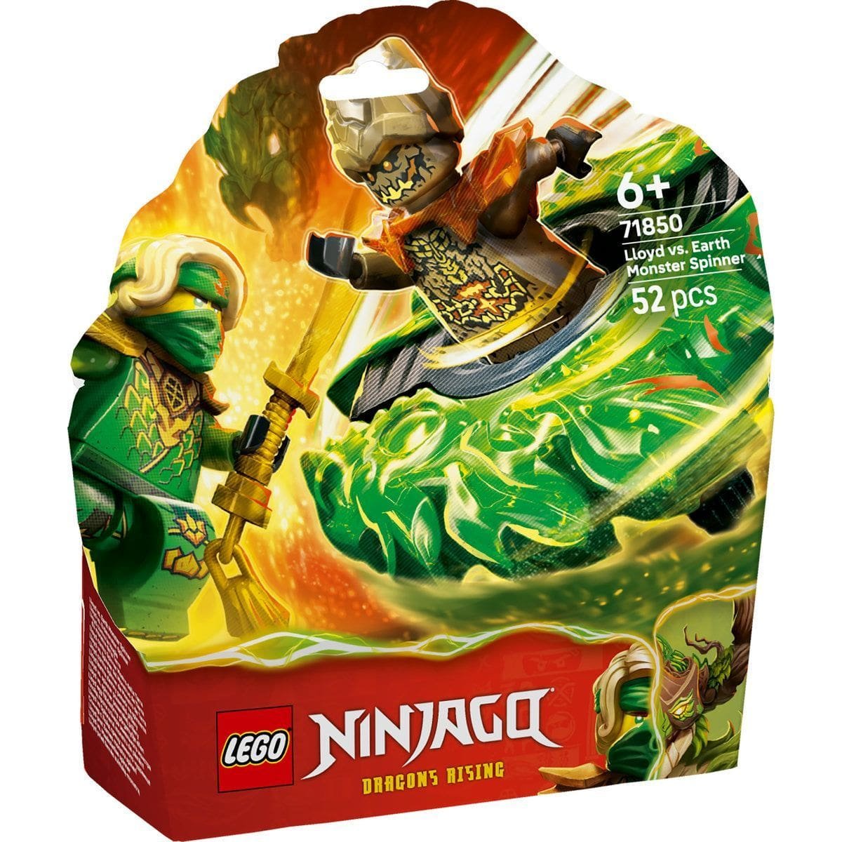 1_LEGO71850 LEGO NINJAGO LLOYD VS SPINNERUL MONSTRU DE PAMANT 71850 - imagine 1