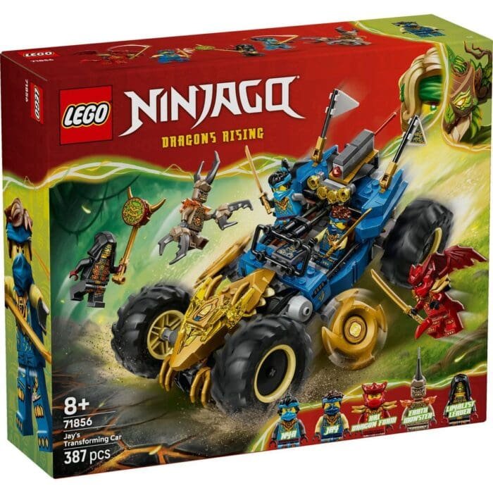 LEGO NINJAGO MASINA TRANSFORMABILA A LUI JAY 71856 - imagine 2