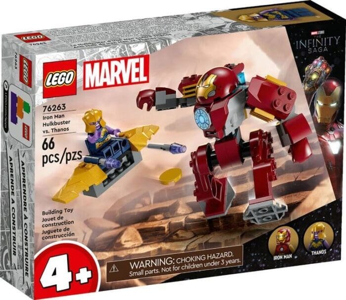 LEGO SUPER HEROES IRON MAN HULKBUSTER VS THANOS 76263 - imagine 3