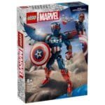 LEGO SUPER HEROES FIGURINA DE CONSTRUCTIE CAPITANUL AMERICA 76296 - imagine 3