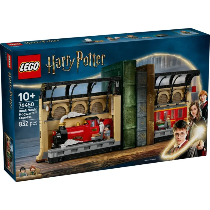 LEGO HARRY POTTER COLTUL CU CARTI EXPRESUL HOGWARTS 76450 - imagine 9