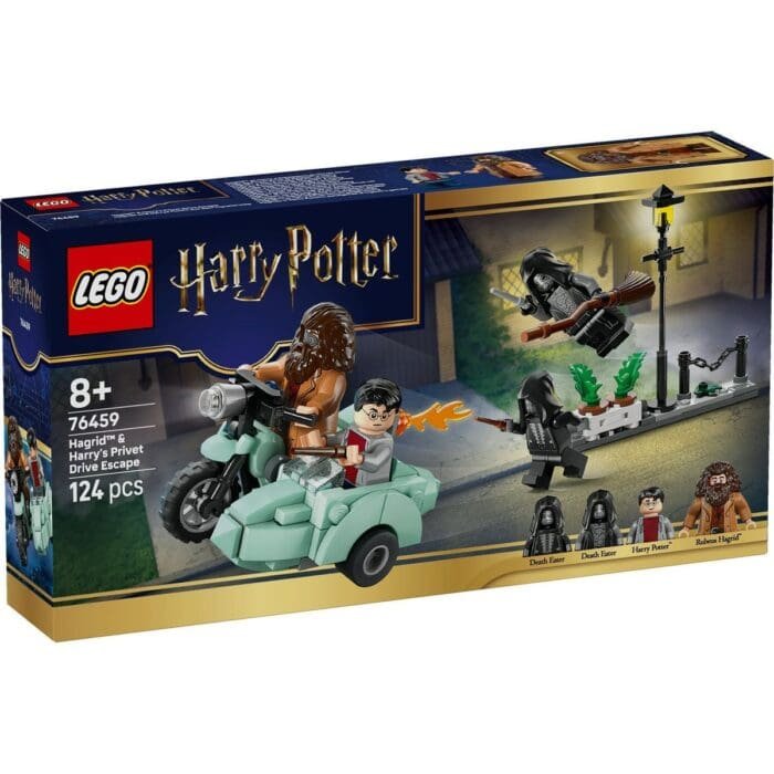 LEGO HARRY POTTER HAGRID SI HARRY IN FUGA DE PE ALEEA BOSCHETELOR 76459 - imagine 3