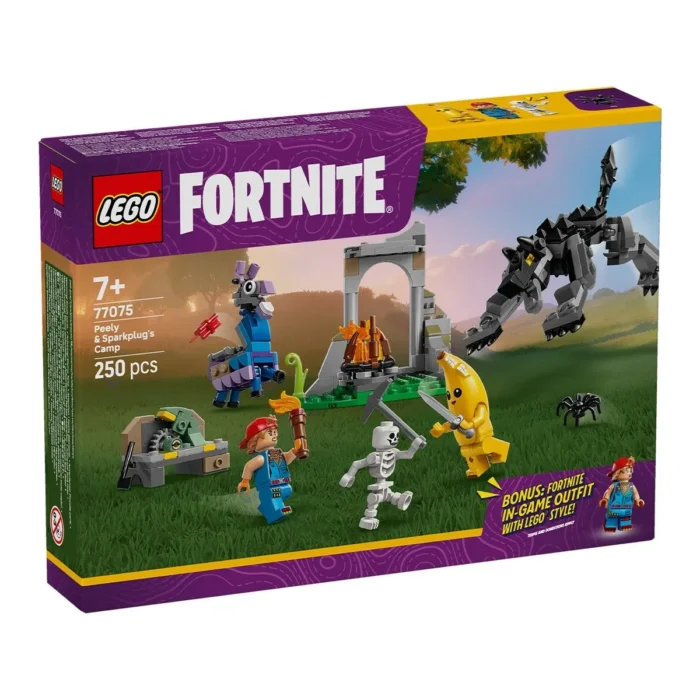 LEGO FORTNITE TABARA LUI PEELY SI SPARKPLUG 77075 - imagine 10