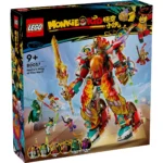 LEGO MONKIE KID ROBOTUL CU INEL DE FOC AL LUI NEZHA 80057 - imagine 10