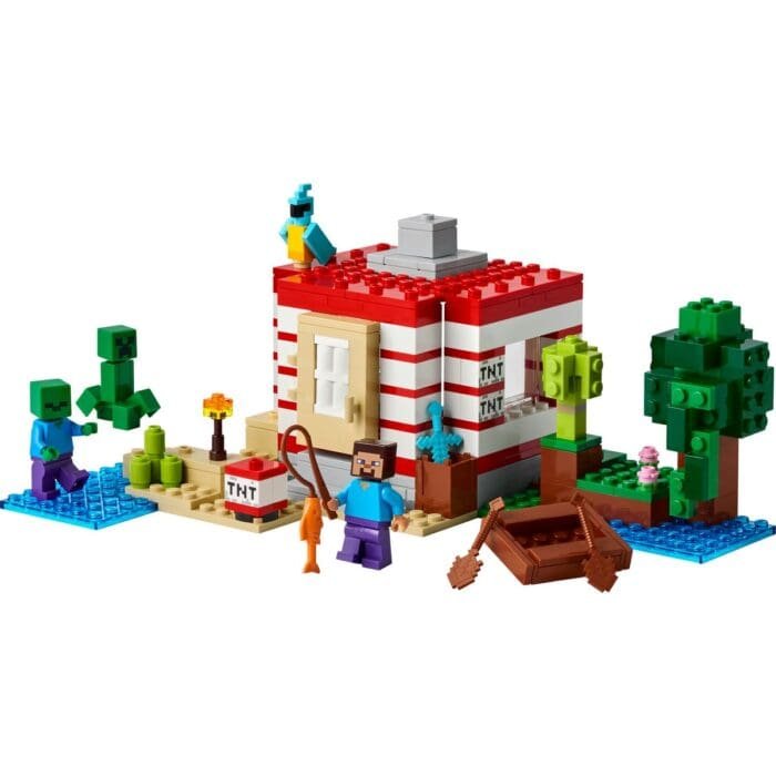 LEGO MINECRAFT CASA TNT DIN JUNGLA 21275 - imagine 2