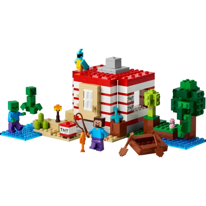 LEGO MINECRAFT CASA TNT DIN JUNGLA 21275 - imagine 11