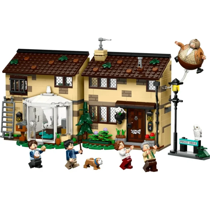 LEGO HARRY POTTER PRIVET DRIVE VIZITA MATUSII MARGE 76451 - imagine 11
