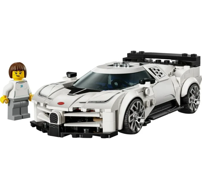 LEGO SPEED CHAMPIONS HIPERMASINA SPORT BUGATTI CENTODIECI 77240 - imagine 11