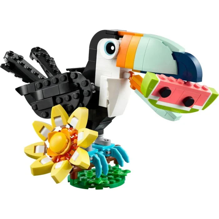 LEGO CREATOR ANIMALE SALBATICE TUCAN TROPICAL 31173 - imagine 11