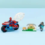LEGO MARVEL SPIDEY PE MOTOCICLETA VS RHINO 11206 - imagine 10