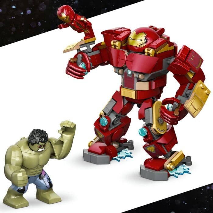 LEGO MARVEL BATALIE MEMORABILA HULKBUSTER VS HULK 76343 - imagine 2