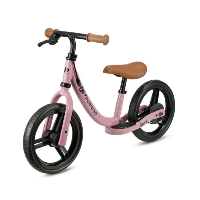 BICICLETA FARA PEDALE KINDERKRAFT SPACE DARK PINK - imagine 2