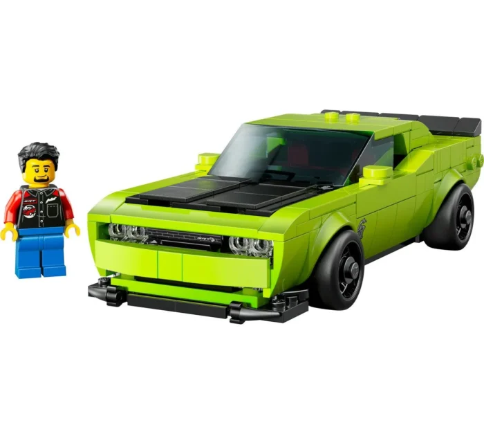 LEGO SPEED CHAMPIONS MASINA SPORT DODGE CHALLENGER SRT HELLCAT 77237 - imagine 10