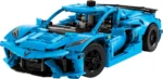 LEGO TECHNIC CHEVROLET CORVETTE STINGRAY ALBASTRU 42217 - imagine 11