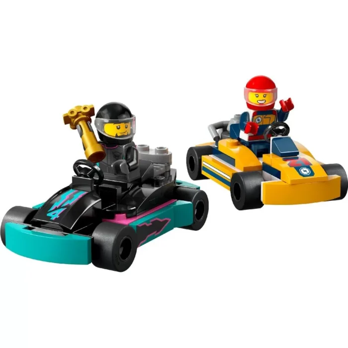 LEGO CITY CARTURI SI PILOTI DE CURSE 60400 - imagine 8