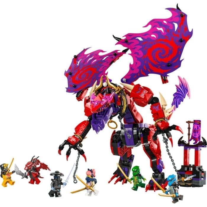 LEGO NINJAGO DRAGONUL HAOSULUI THUNDERFANG 71832 - imagine 2