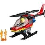 LEGO CITY ELICOPTER DE POMPIERI 60411 - imagine 2
