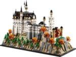 LEGO ARHITECTURE CASTELUL NEUSCHWANSTEIN 21063 - imagine 4