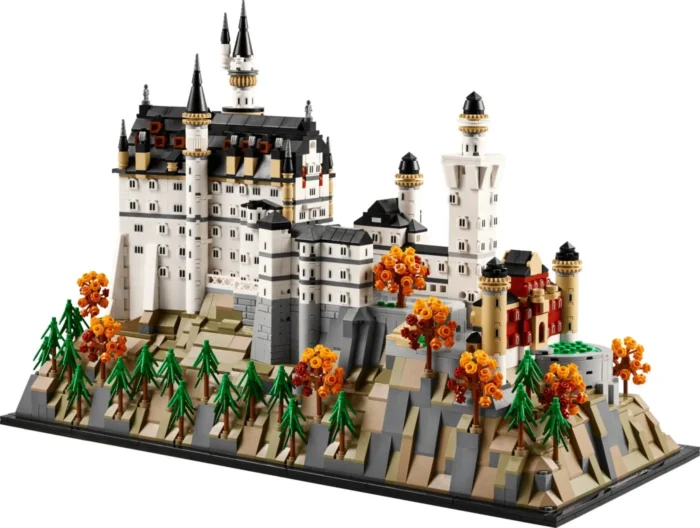 LEGO ARHITECTURE CASTELUL NEUSCHWANSTEIN 21063 - imagine 11