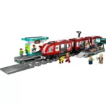 LEGO CITY TRAINS STATIE SI TRAMVAI IN CENTRUL ORASULUI 60423 - imagine 5