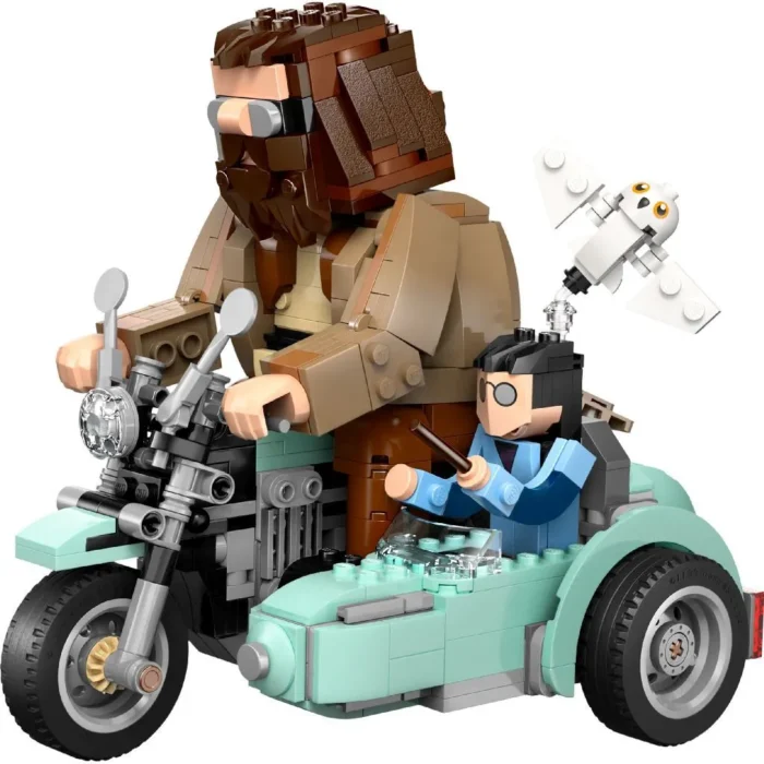 LEGO HARRY POTTER TM HAGRID SI HARRY PE MOTOCICLETA 76443 - imagine 6