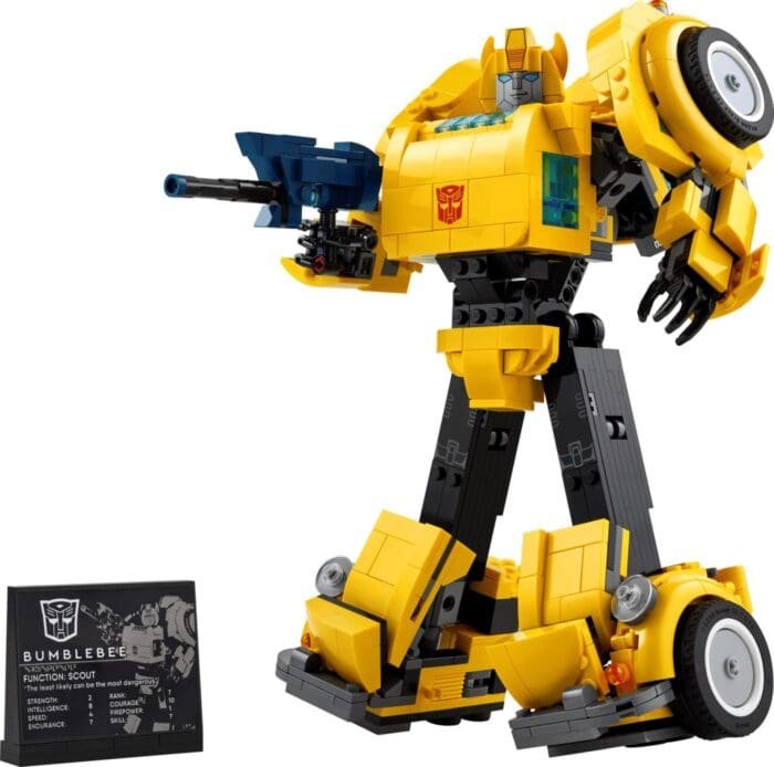 LEGO ICONS TRANSFORMERS BUMBLEBEE 10338 - imagine 4