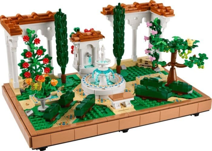 LEGO ICONS GRADINA CU FANTANA 10359 - imagine 3