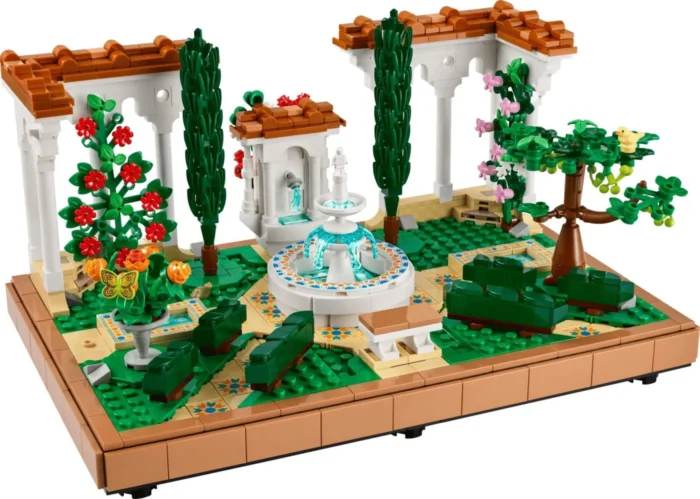LEGO ICONS GRADINA CU FANTANA 10359 - imagine 11