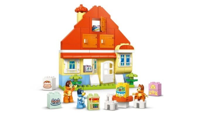 LEGO DUPLO CASA DE FAMILIE A LUI BLUE CU JOC DE MEMORIE 10459 - imagine 3