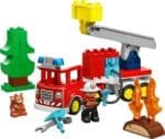 LEGO DUPLO CAMION DE POMPIERI CU FURTUN SI POMPIER 10473 - imagine 3