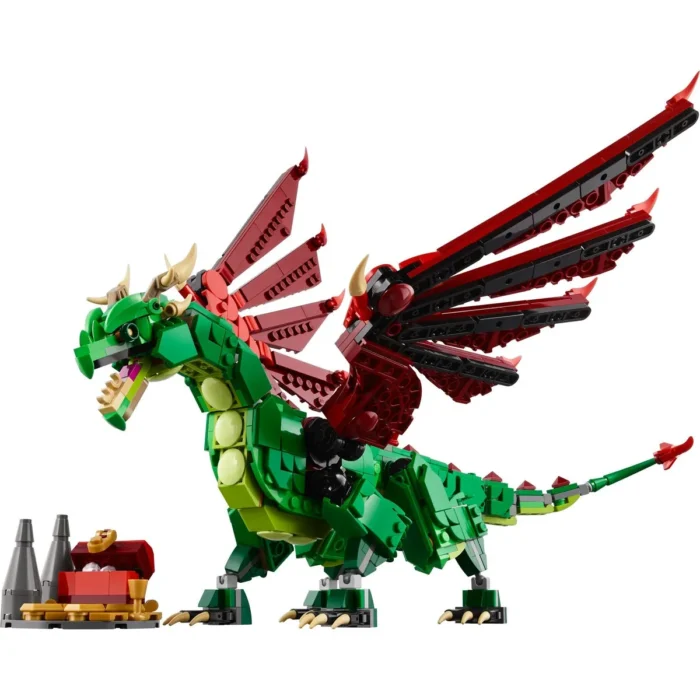 LEGO CREATOR DRAGON MEDIEVAL 31161 - imagine 11