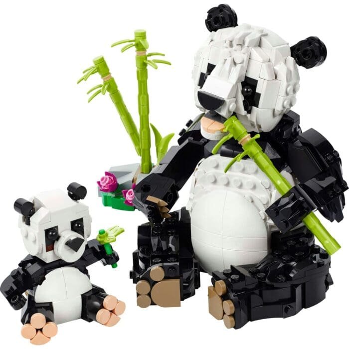 LEGO CREATOR ANIMALE SALBATICE: FAMILIA DE URSI PANDA 31165 - imagine 2