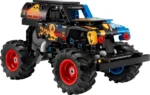 LEGO TECHNIC MONSTER JAM GRAVE DIGGER FOC SI GHEATA 42219 - imagine 11