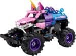 LEGO TECHNIC MONSTER JAM SPARKLE SMASH CU MOTOR CU ARC 42220 - imagine 3