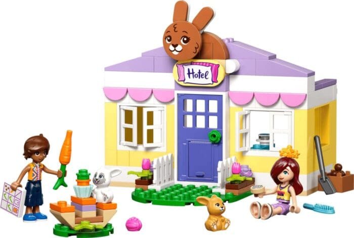 LEGO FRIENDS HOTEL PENTRU IEPURASI IN ORASUL HEARTLAKE 42679 - imagine 3