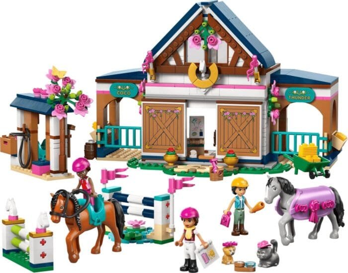 LEGO FRIENDS GRAJD DE CAI SI ACADEMIE DE ECHITATIE 42688 - imagine 2