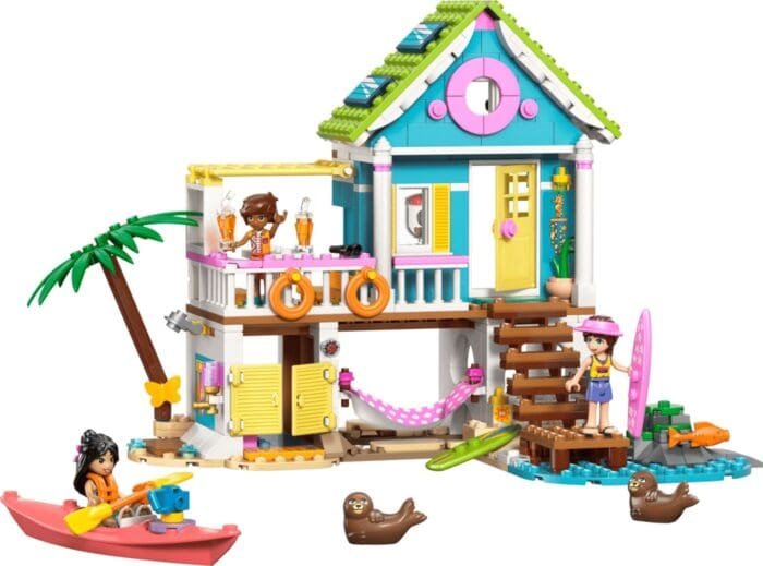 LEGO FRIENDS CASA PE PLAJA CU FOCI 42699 - imagine 3