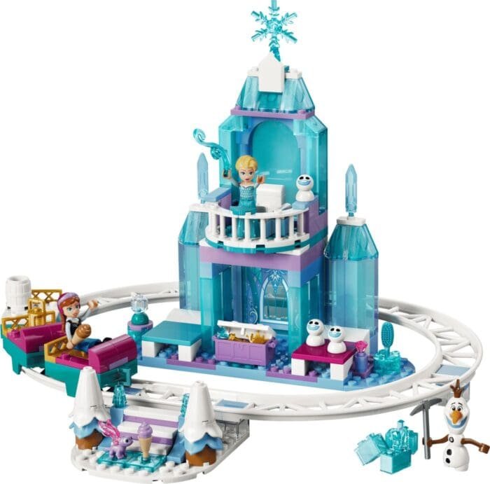 LEGO DISNEY FROZEN AVENTURA CU SANIA PE SINE LA CASTELUL DE GHEATA  AL ELSEI 43281 - imagine 3