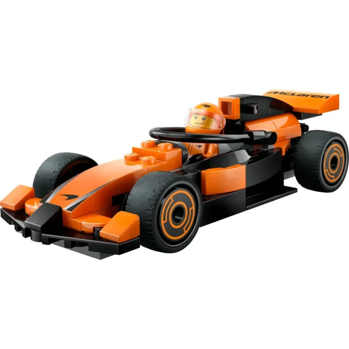 LEGO CITY PILOT F1 CU MASINA DE CURSE MCLAREN 60442 - imagine 3