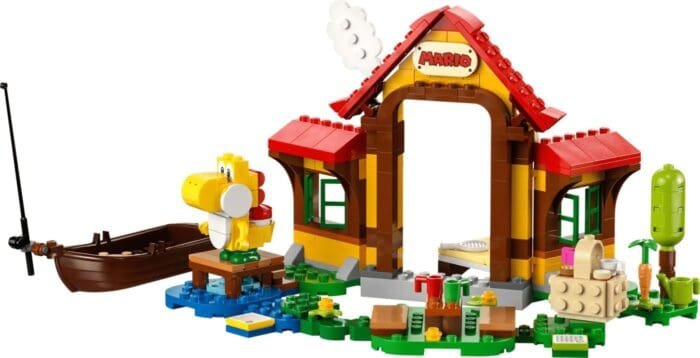 LEGO SUPER MARIO SET DE EXTINDERE PICNIC LA CASA LUI MARIO 71422 - imagine 2