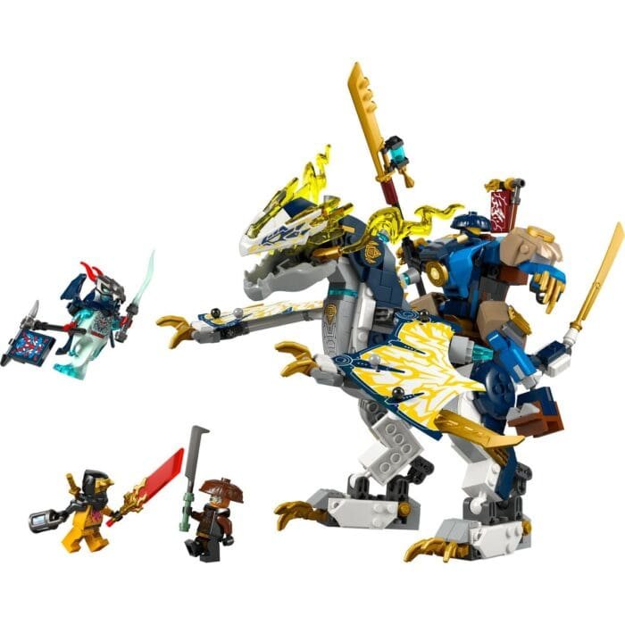 LEGO NINJAGO ROBOTUL CALARET DE DRAGON A LUI ROGUE 71843 - imagine 2
