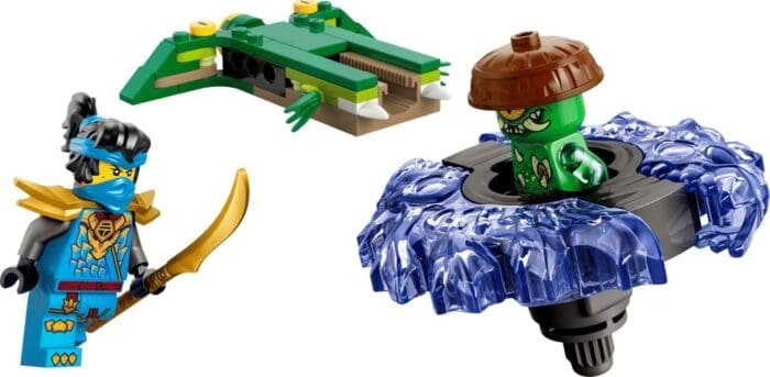 LEGO NINJAGO NYA VS SPINNERUL MONSTRU CU MUTATII 71849 - imagine 2
