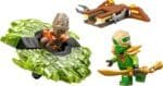 LEGO NINJAGO LLOYD VS SPINNERUL MONSTRU DE PAMANT 71850 - imagine 2