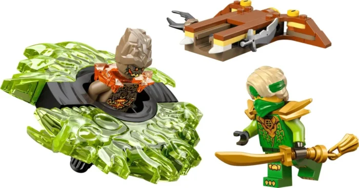 LEGO NINJAGO LLOYD VS SPINNERUL MONSTRU DE PAMANT 71850 - imagine 11